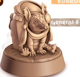 Armadillo - Burrowers - Armillo - Animal Companions by Cornelia - Cast n Play