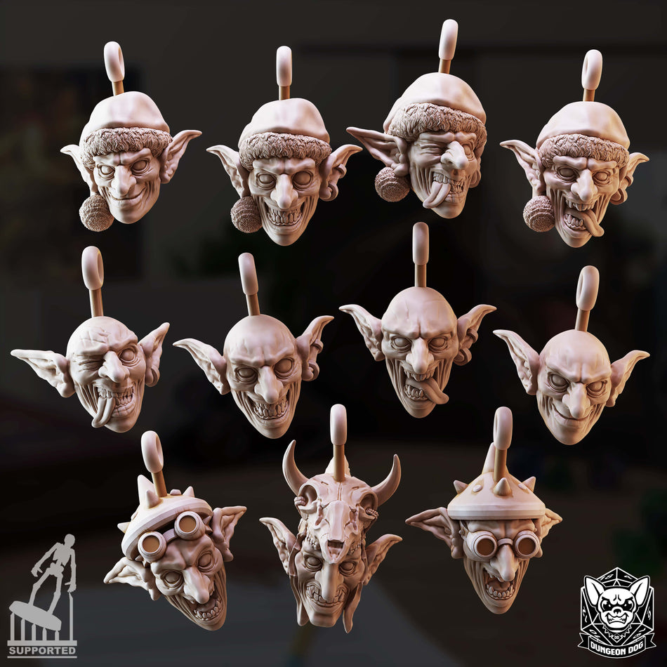 Xmas Goblinheads - Dungeon Dog