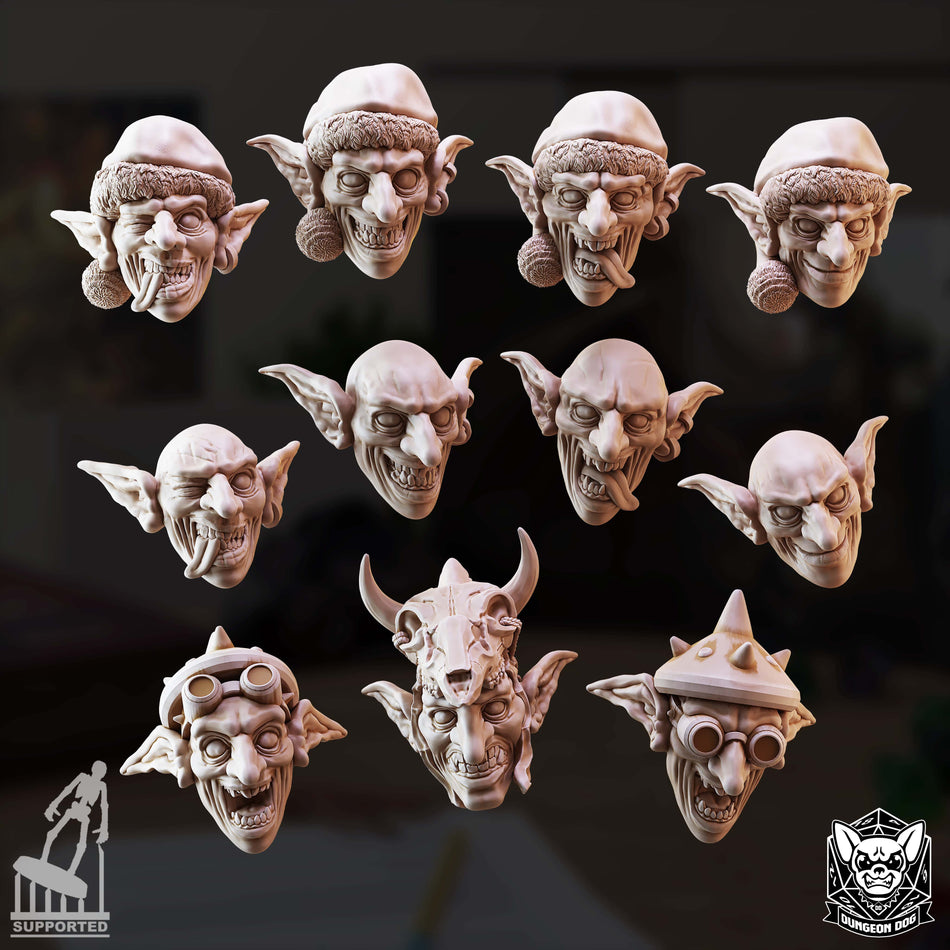 Xmas Goblinheads - Dungeon Dog