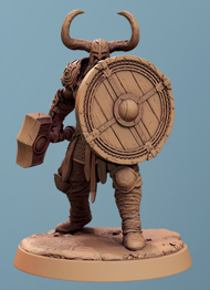 Vargir Rider - aus der Reihe Frostborne Doom von Rescale Miniatures