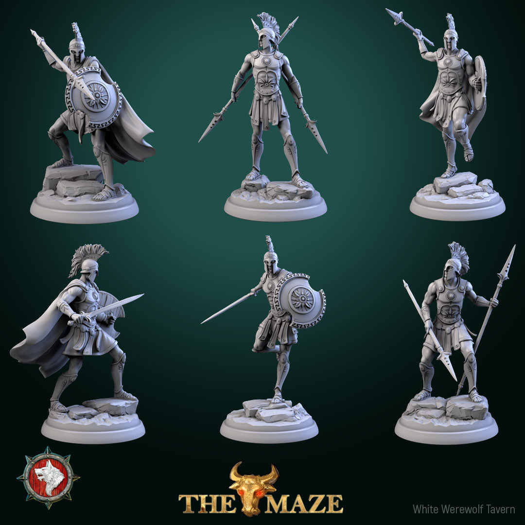 Hoplite - aus der Reihe The Maze von White Werewolf Tavern