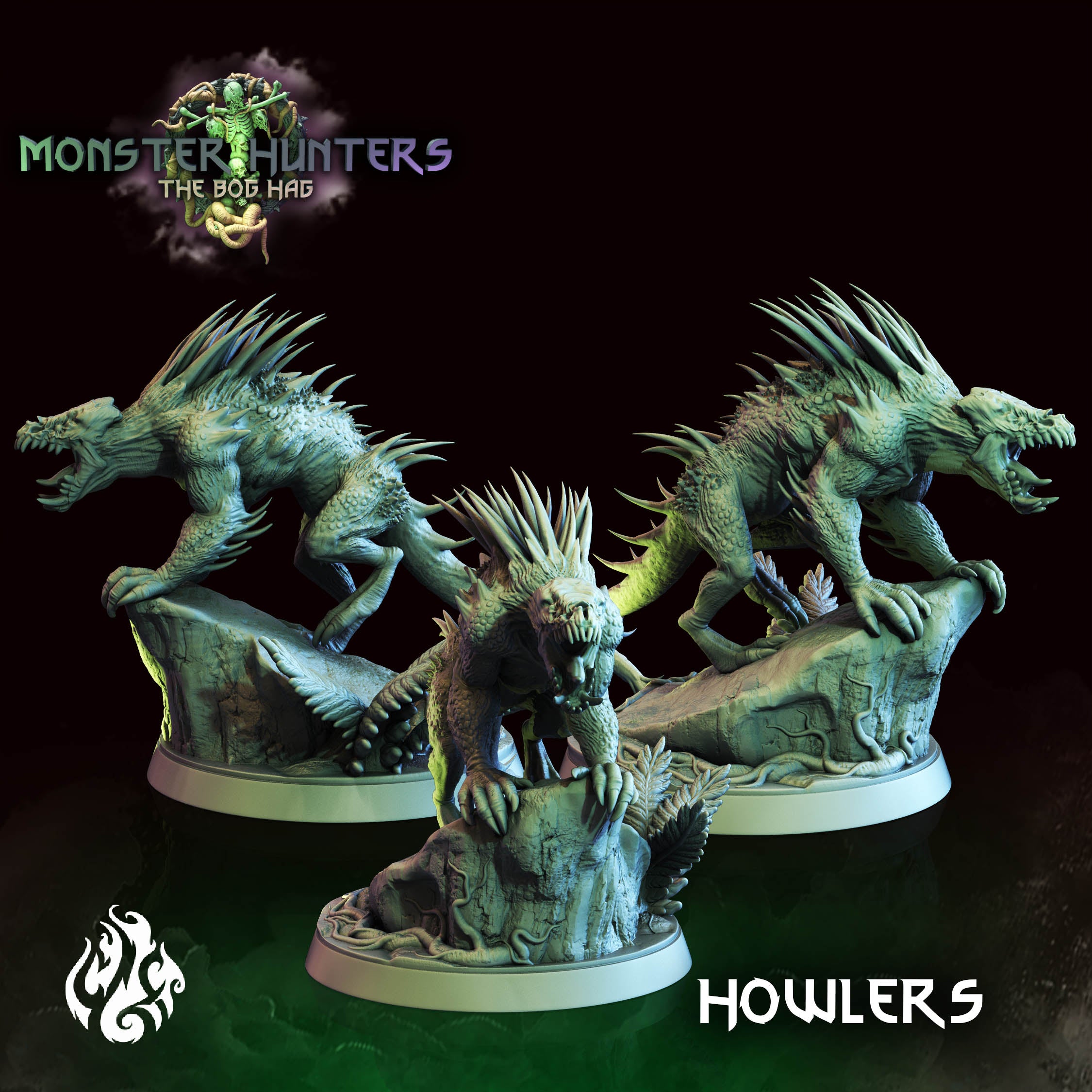 Swamp Howlers - aus der Reihe Monster Hunters von Crippled God Foundry