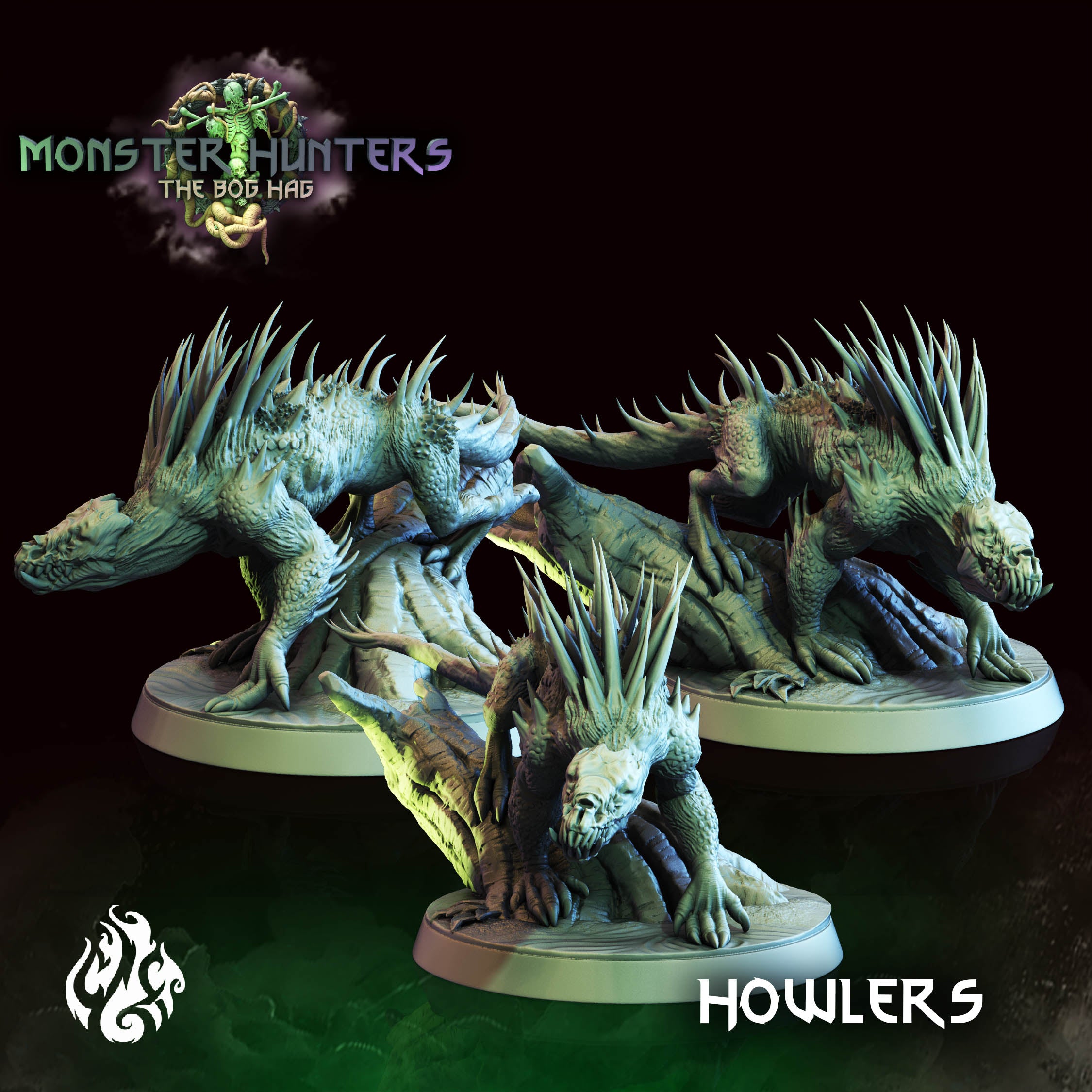 Swamp Howlers - aus der Reihe Monster Hunters von Crippled God Foundry