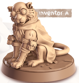 Tiger - Wild Felines - Tai - Animal Companions by Cornelia - Cast n Play