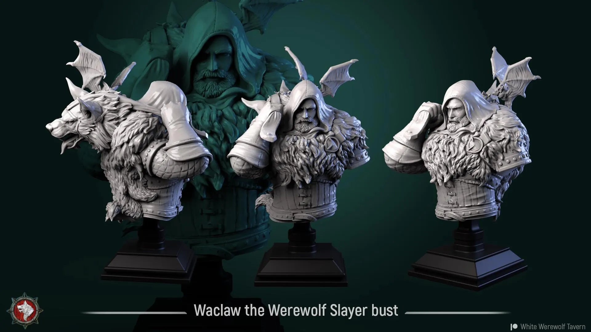 Waclaw - Bust aus der Reihe Werewolf Madness von White Werewolf Tavern