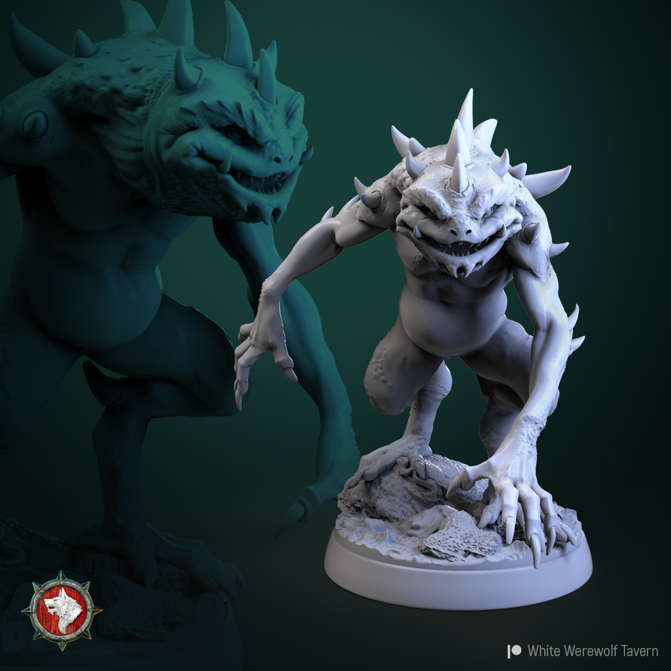Slaads - aus der Reihe The Unholy Trinity von White Werewolf Tavern