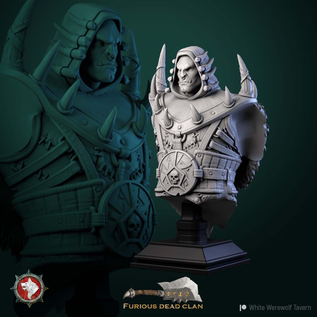 Urgaz - Bust aus der Reihe Furious Dead Clan von White Werewolf Tavern