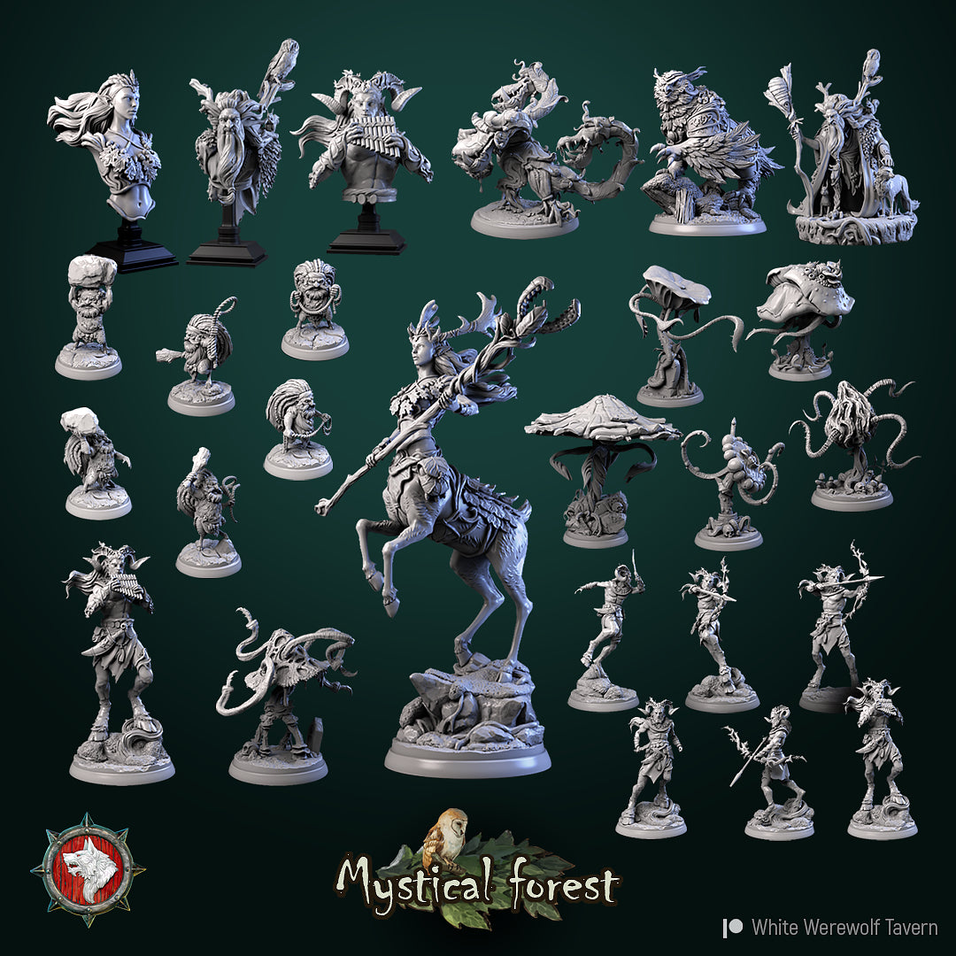 Mushrooms - aus der Reihe Mystical Forest von White Werewolf Tavern