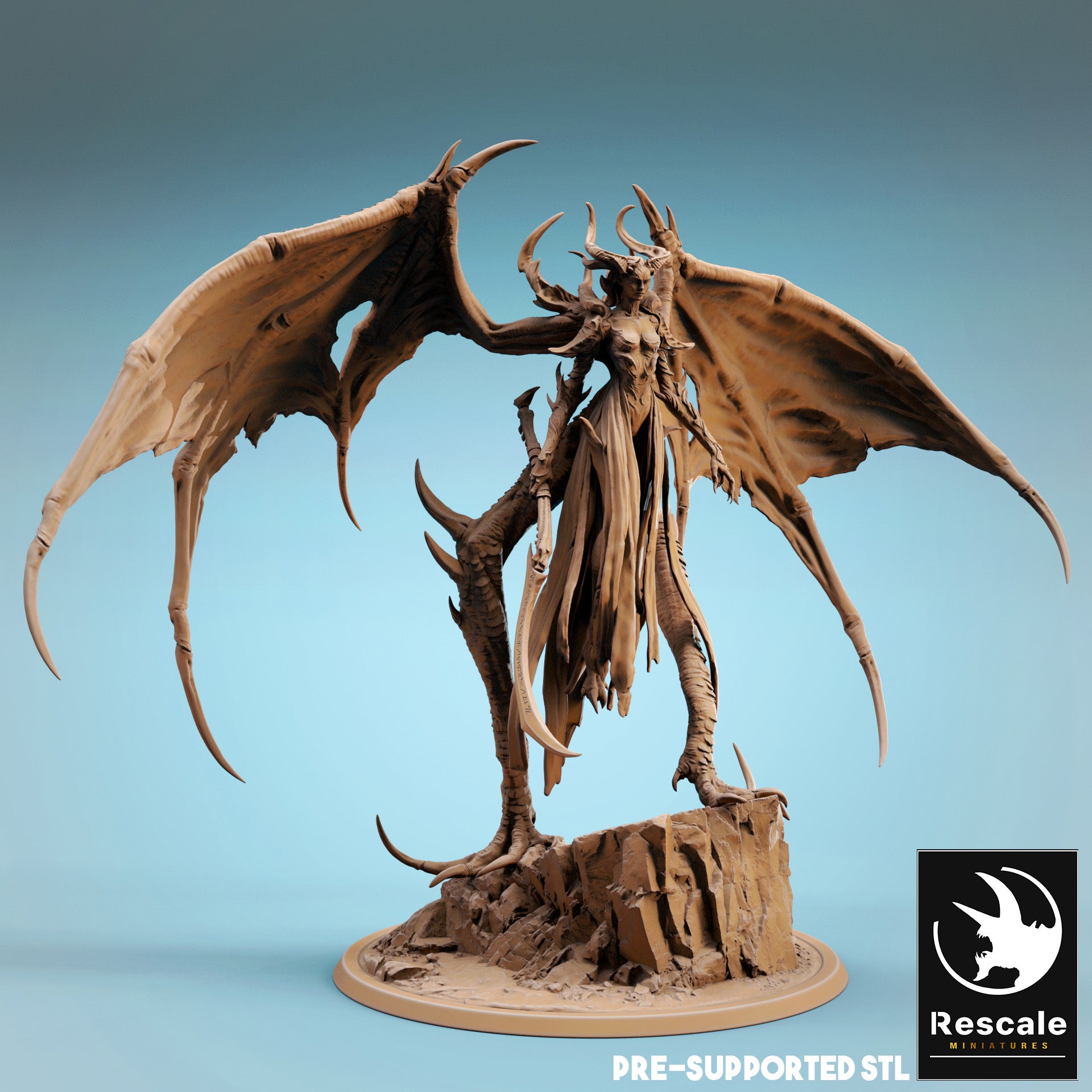 Demon Queen - Rescale Miniatures