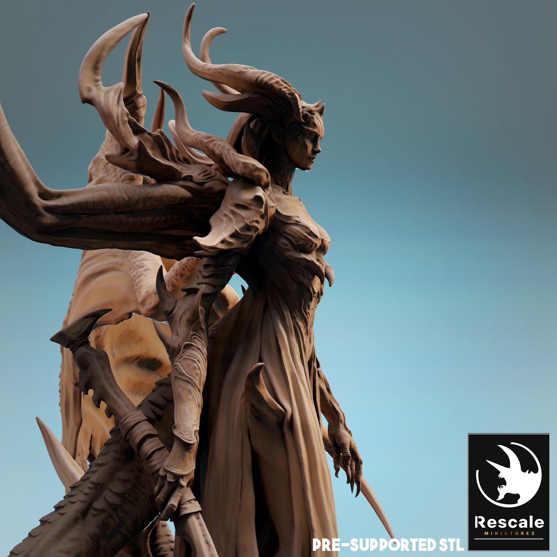 Demon Queen - Rescale Miniatures