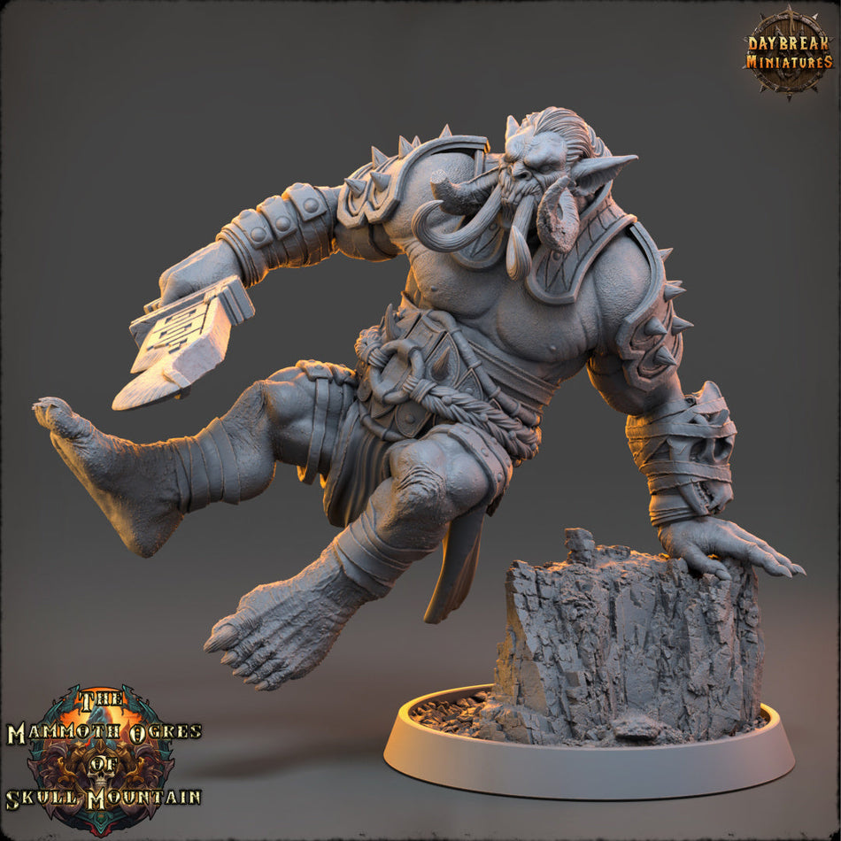 The Mammoth Ogres of Skull Mountain von Daybreak Miniatures