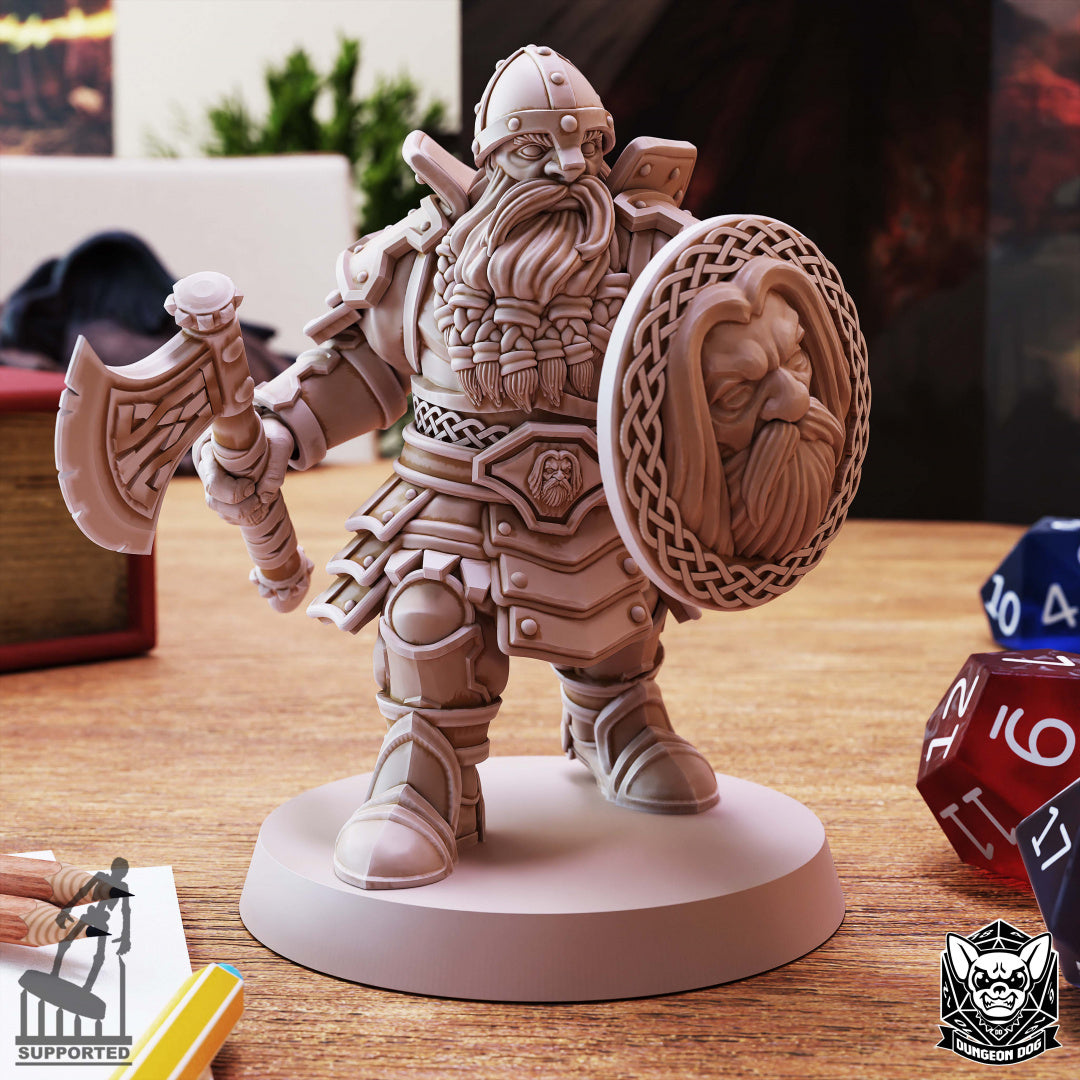 Guerrier nain - par Dungeon Dog
