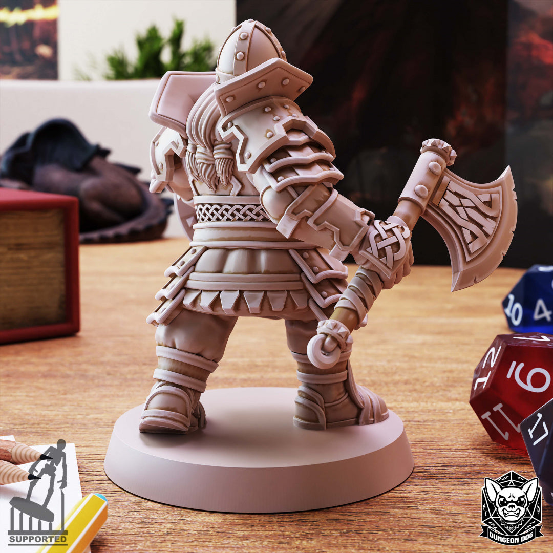Guerrier nain - par Dungeon Dog