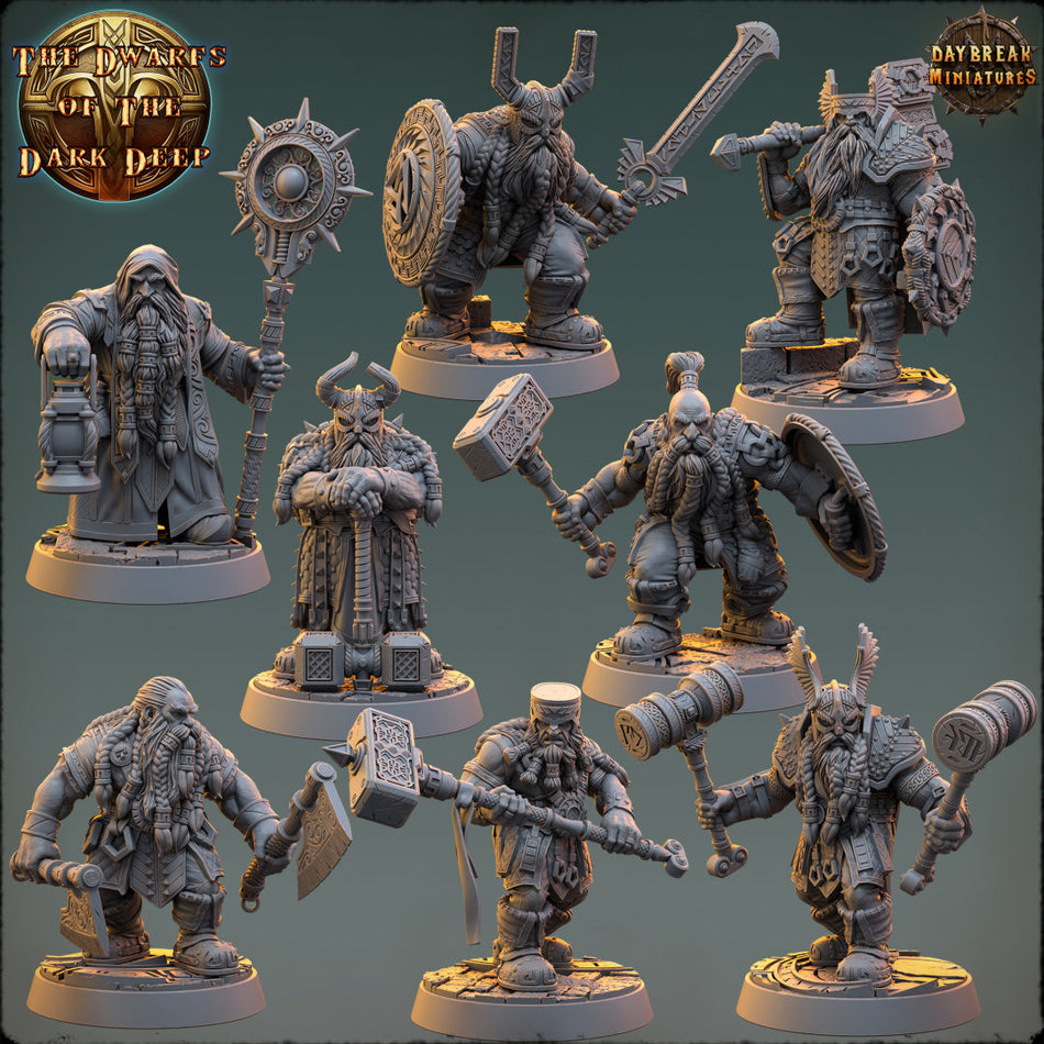 The Dwarfs of The Dark Deep von Daybreak Miniatures