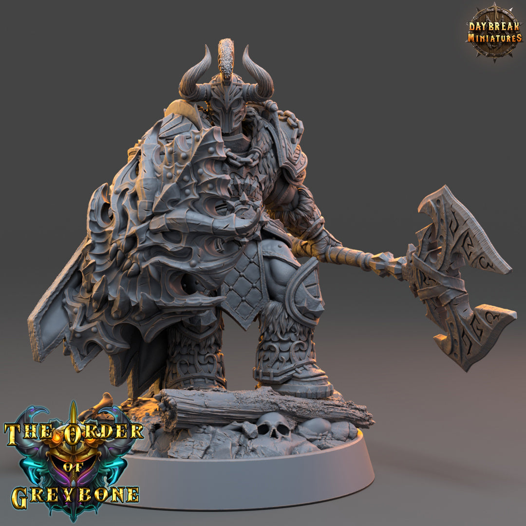 Paladin - aus der Reihe The Order of Greybone von Daybreak Miniatures