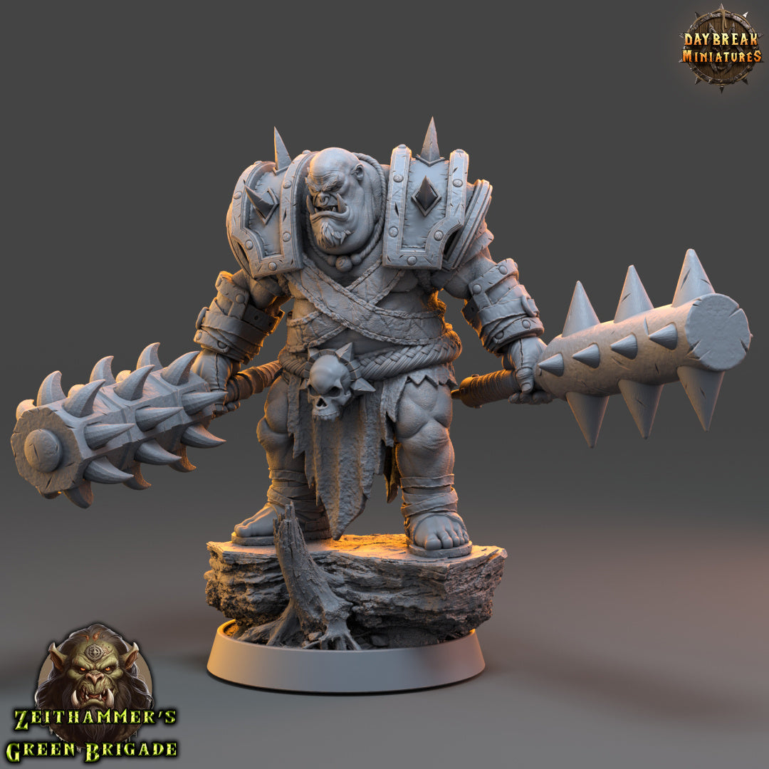 Orc - aus der Reihe Zeithammer’s Green Brigade von Daybreak Miniatures