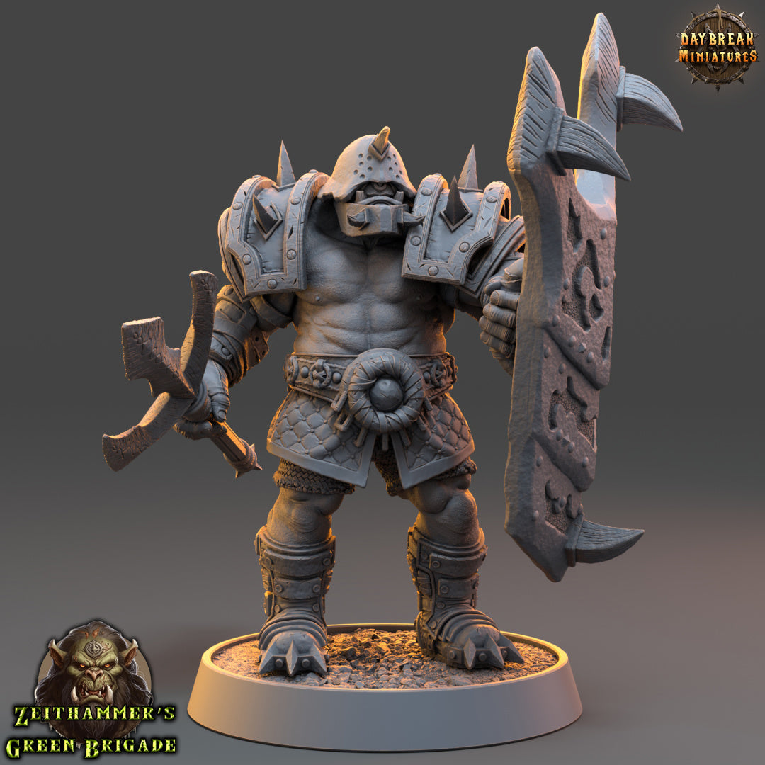 Orc - aus der Reihe Zeithammer’s Green Brigade von Daybreak Miniatures