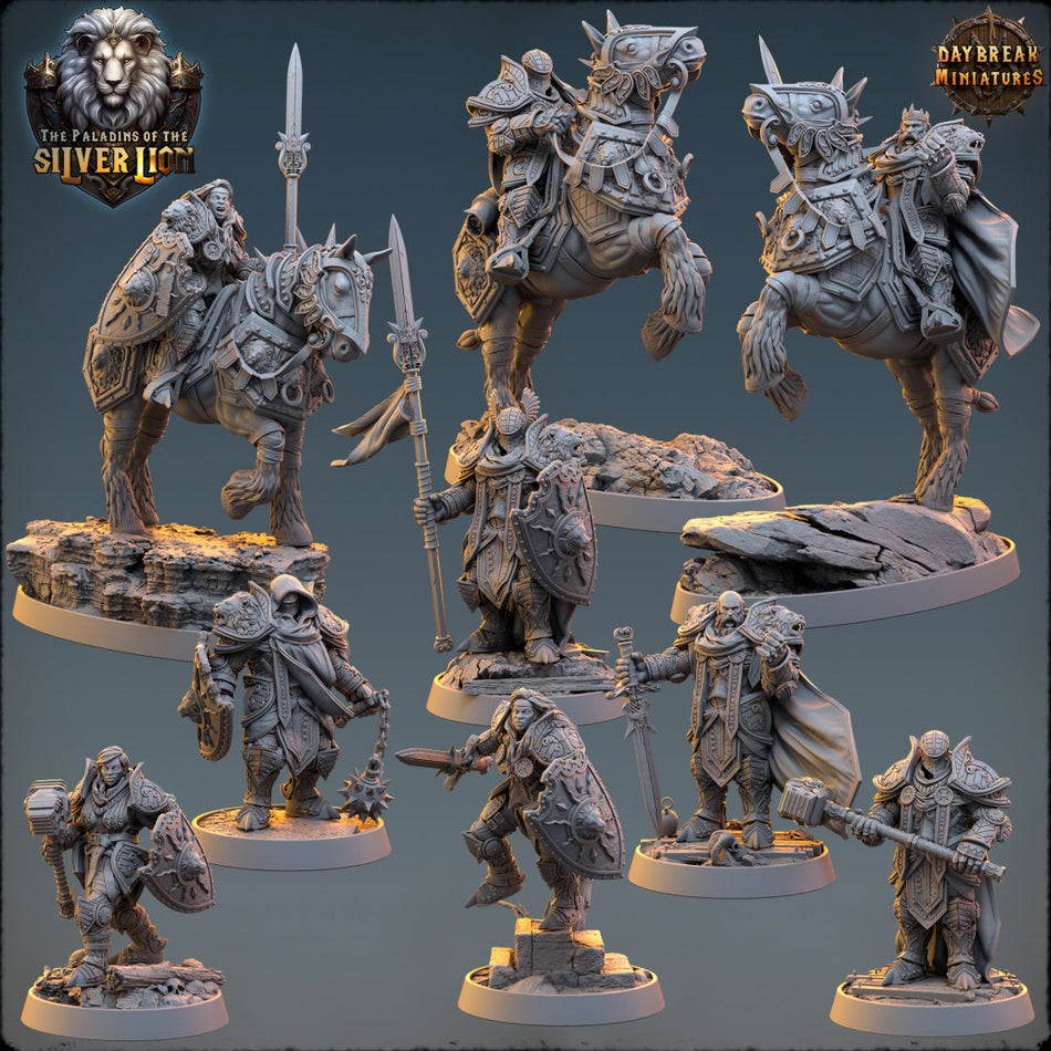 The Paladins of The Silver Lion von Daybreak Miniatures