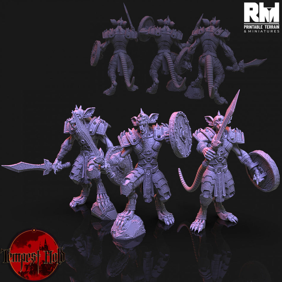 Ratmen Warriors - aus der Reihe Tempest Hold