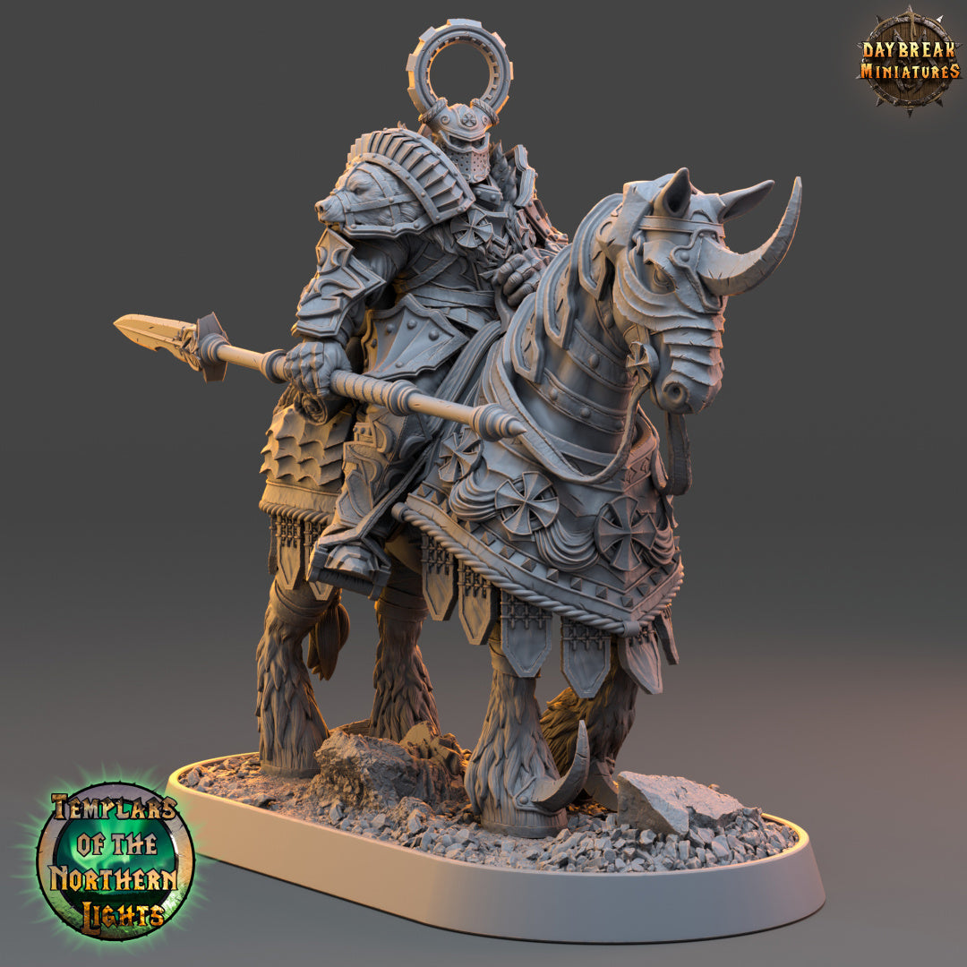 Kämpfer -  aus der Reihe Templars of the Northern Lights von Daybreak Miniatures
