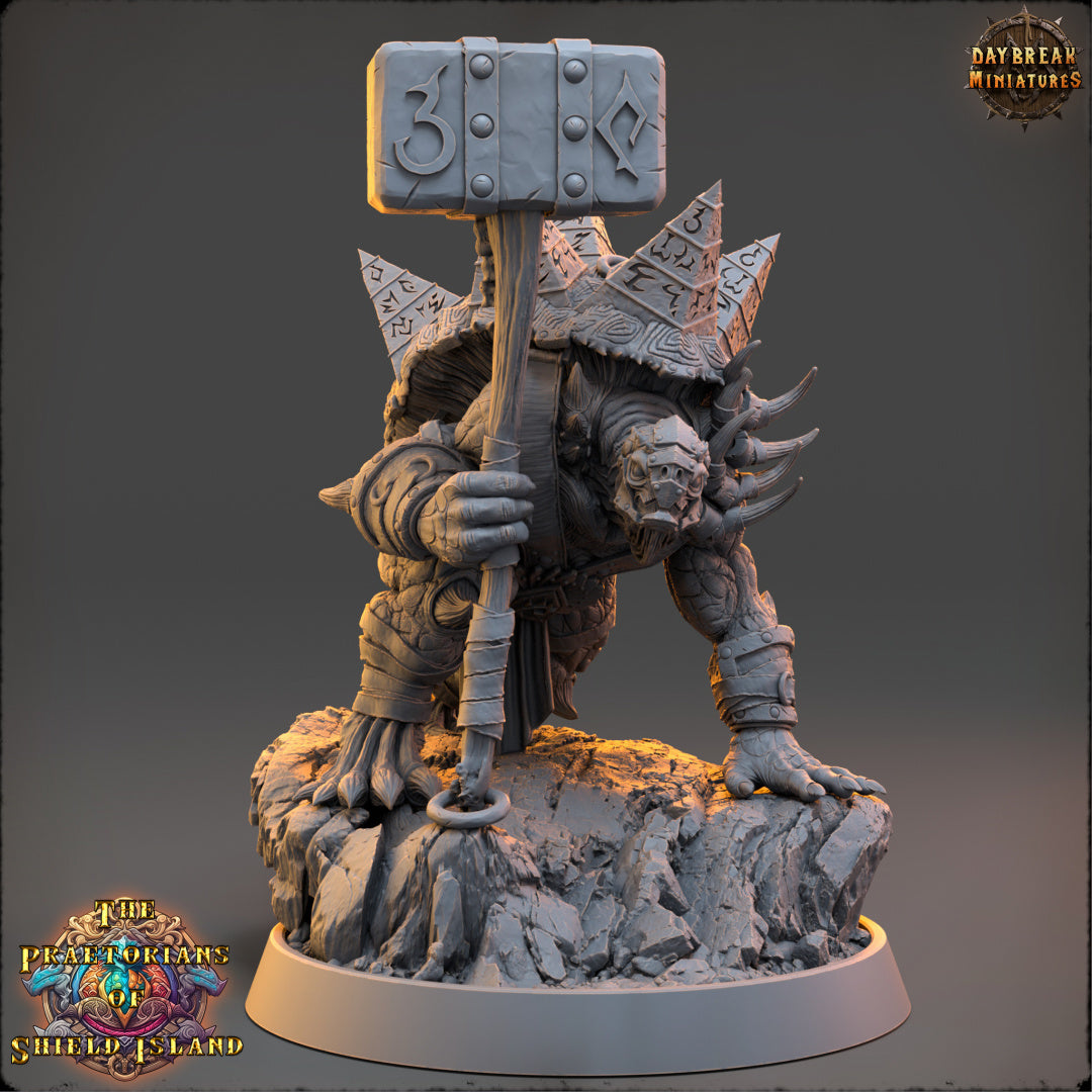 Schildkröten - aus der Reihe The Praetorians of Shield Island von Daybreak Miniatures