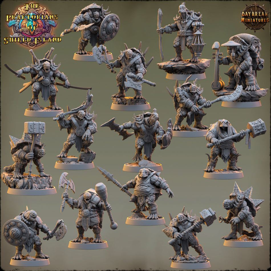 The Praetorians of Shield Island von Daybreak Miniatures