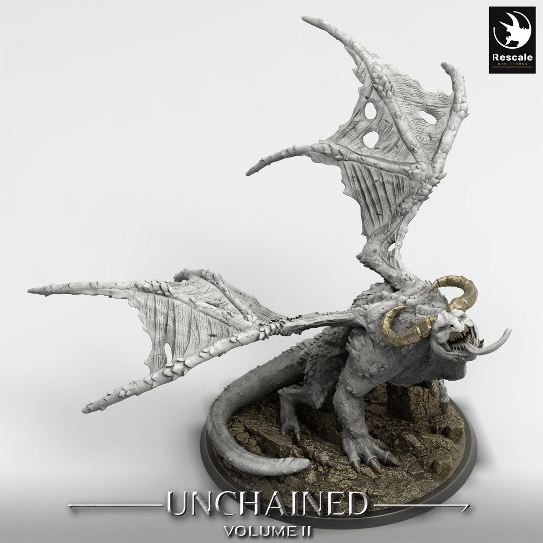 Dragon Grogbann - de la série Unchained II par Rescale Miniatures