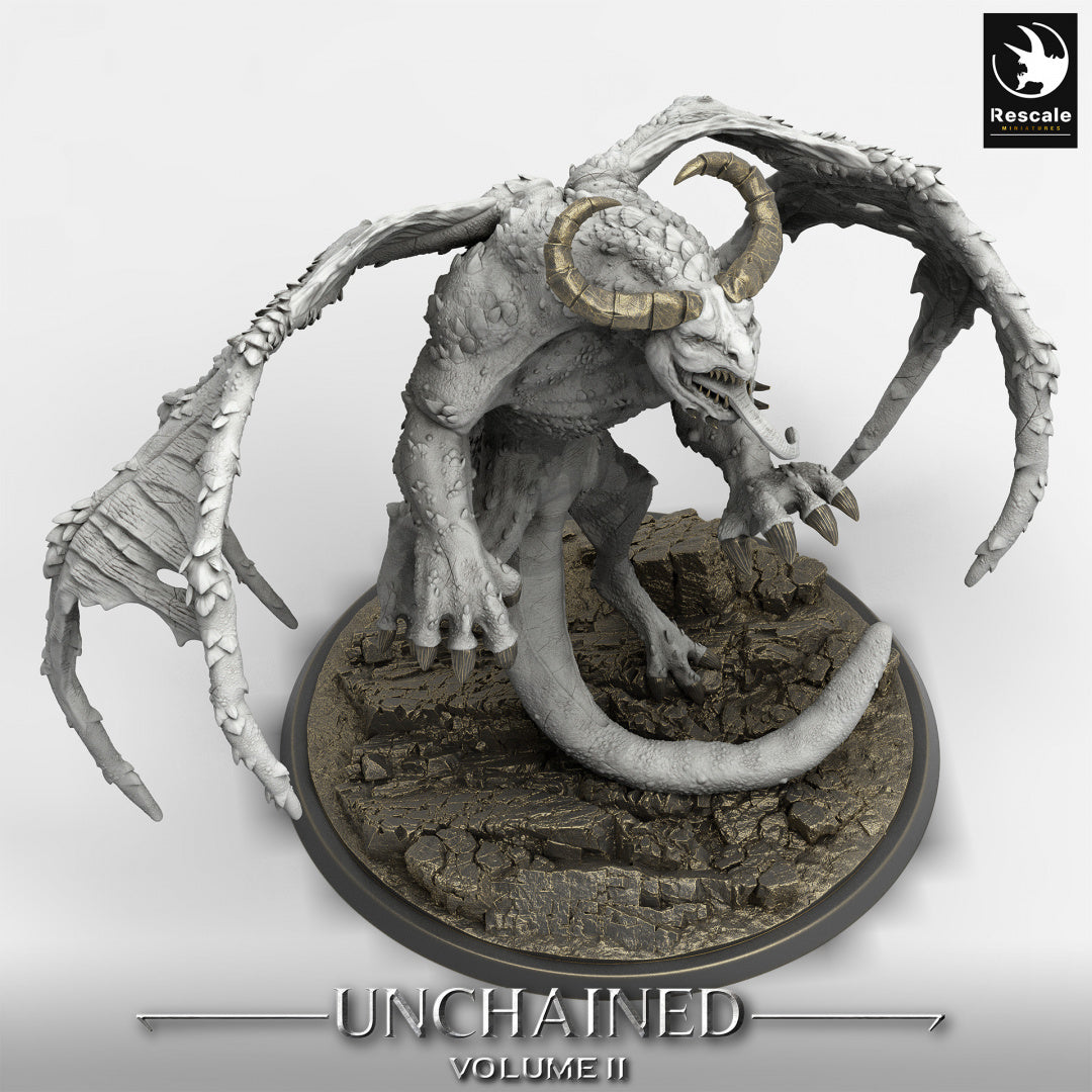 Dragon Grogbann - de la série Unchained II par Rescale Miniatures