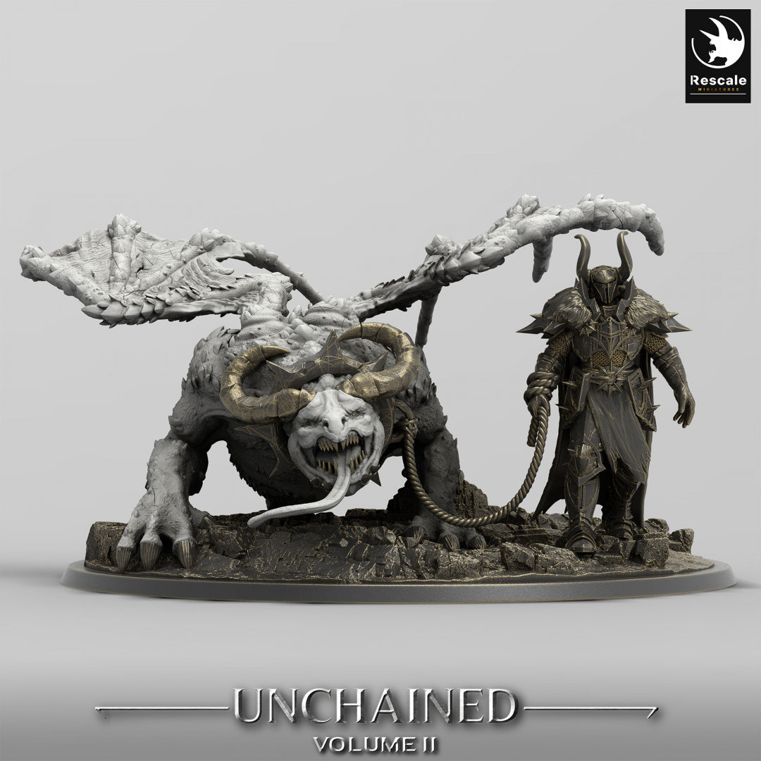 Dragon Grogbann - de la série Unchained II par Rescale Miniatures