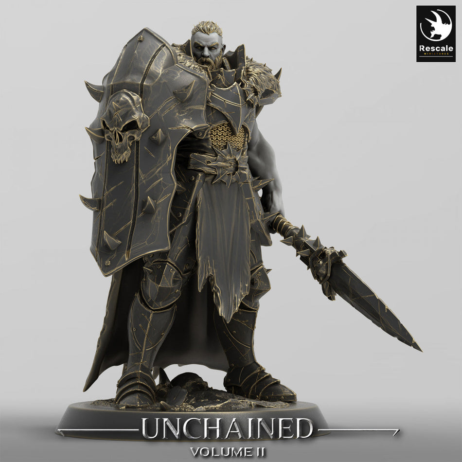 Rider Spear aus der Reihe Unchained II von Rescale Miniatures