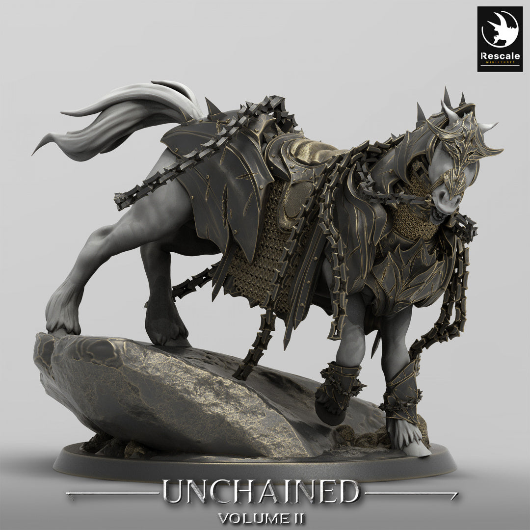 Horse - aus der Reihe Unchained II. von Rescale Miniatures