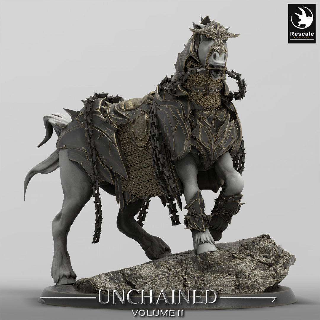 Horse - aus der Reihe Unchained II. von Rescale Miniatures