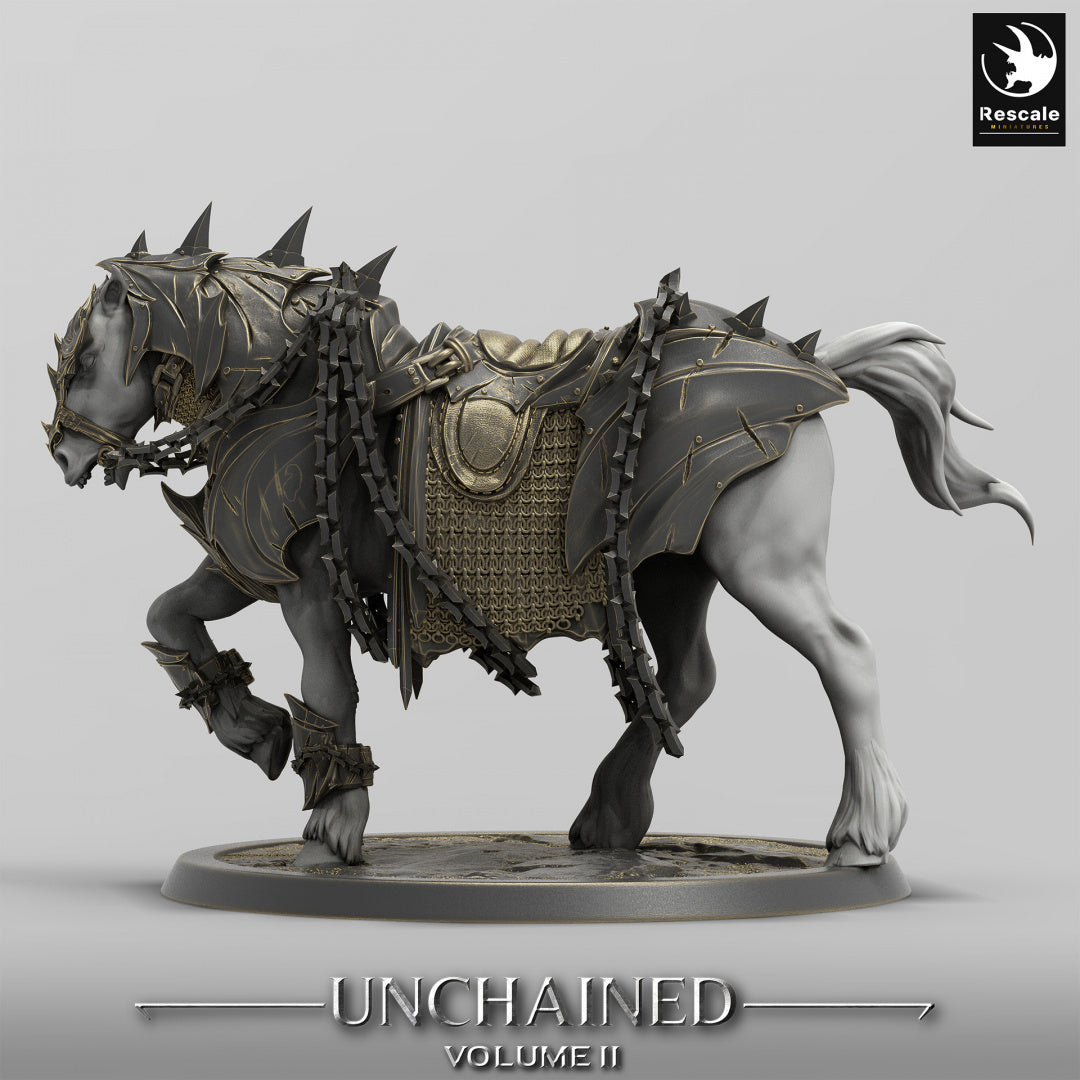 Horse - aus der Reihe Unchained II. von Rescale Miniatures