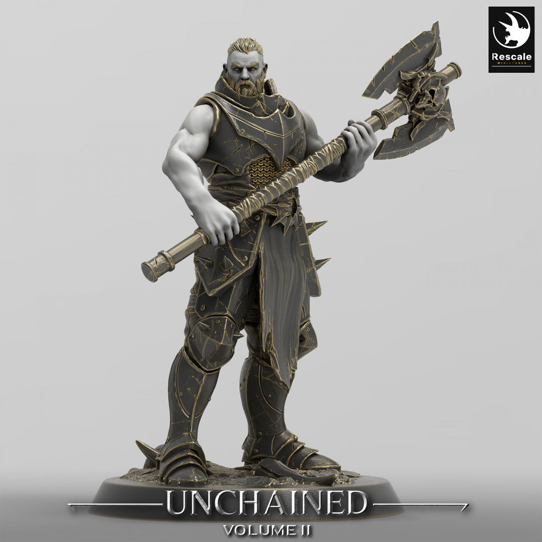 Warrior - aus der Reihe Unchained II. von Rescale Miniatures