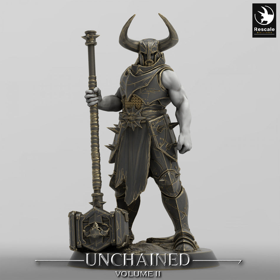 Warrior Hammer aus der Reihe Unchained II von Rescale Miniatures