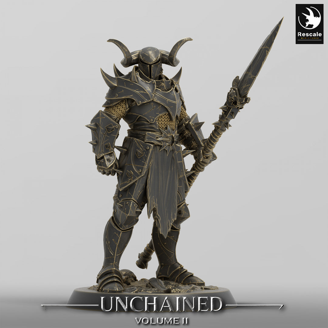 Warrior - aus der Reihe Unchained II. von Rescale Miniatures