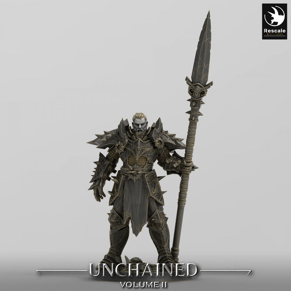 Commander Stance B aus der Reihe Unchained II von Rescale Miniatures