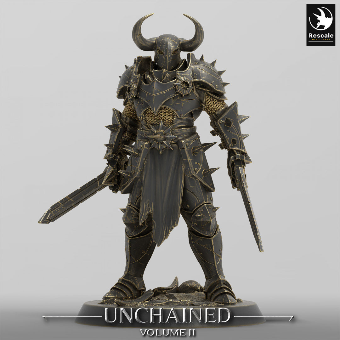 Warrior - aus der Reihe Unchained II. von Rescale Miniatures
