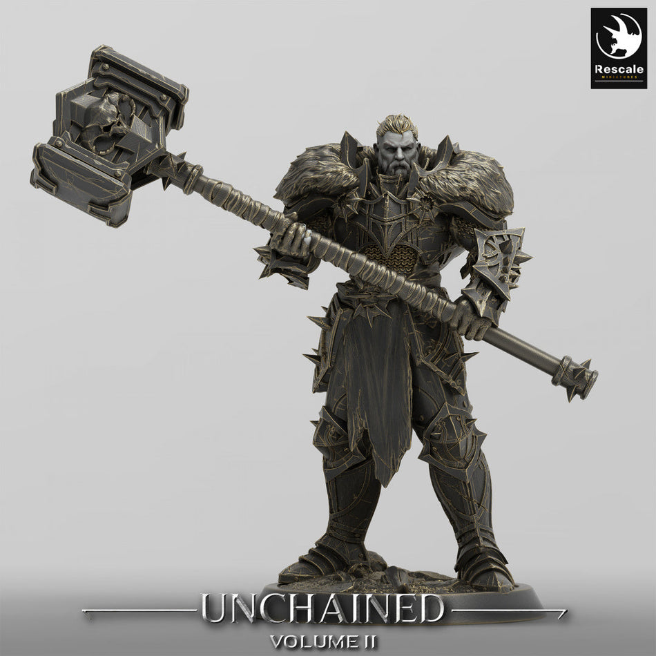 Commander Strong aus der Reihe Unchained II von Rescale Miniatures