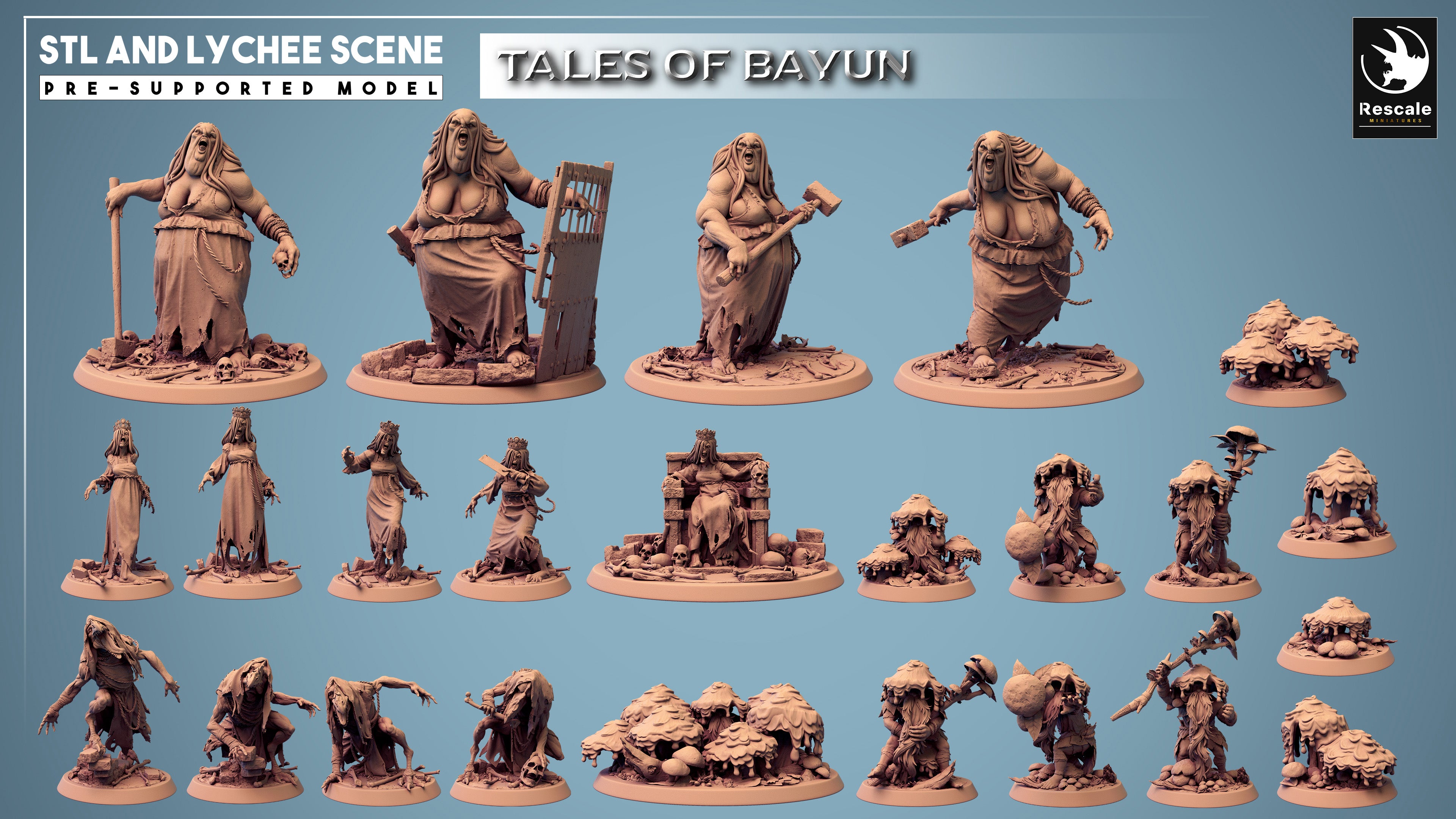 Bayun Cat - Tales of Bayun - Rescale Miniatures