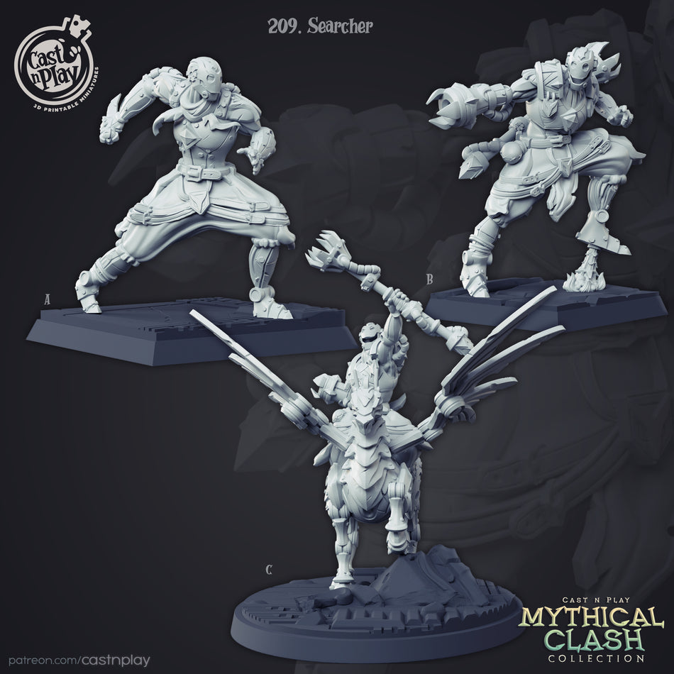 Searcher - Mythical Clash - Cast n Play