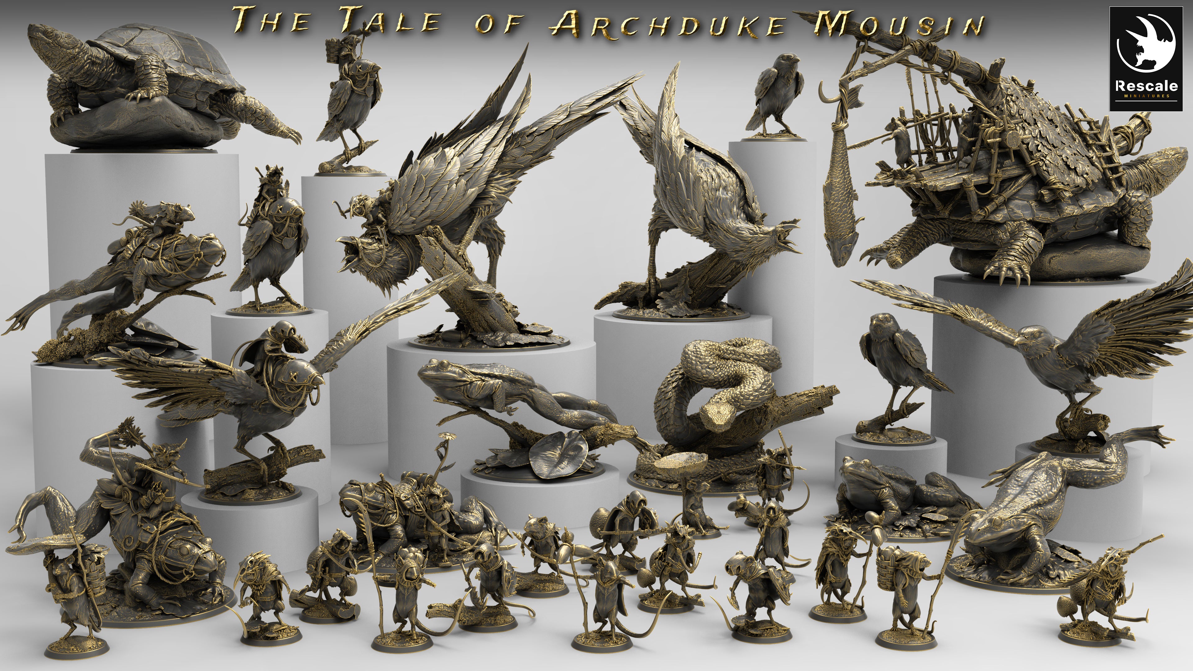 Frog Land - Tales of Archduke Mousin I - Rescale Miniatures