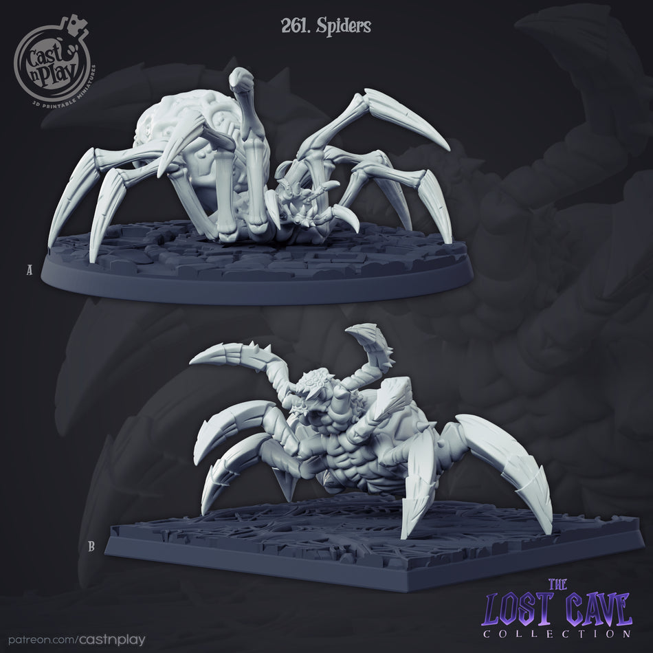 Spiders - The Lost Cave - Cast n Play