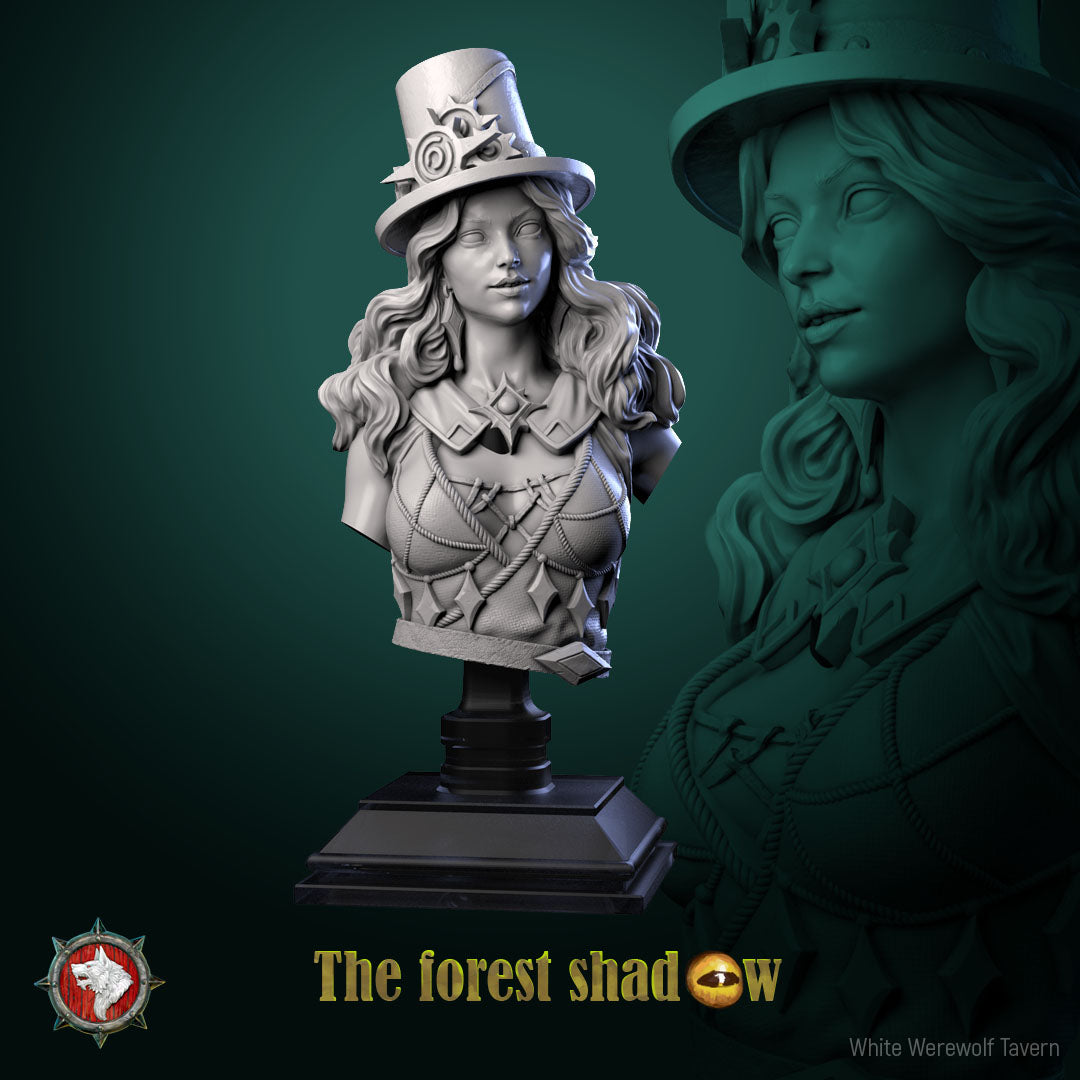 Stylish Betty - Bust aus der Reihe The Forest Shadow von White Werewolf Tavern