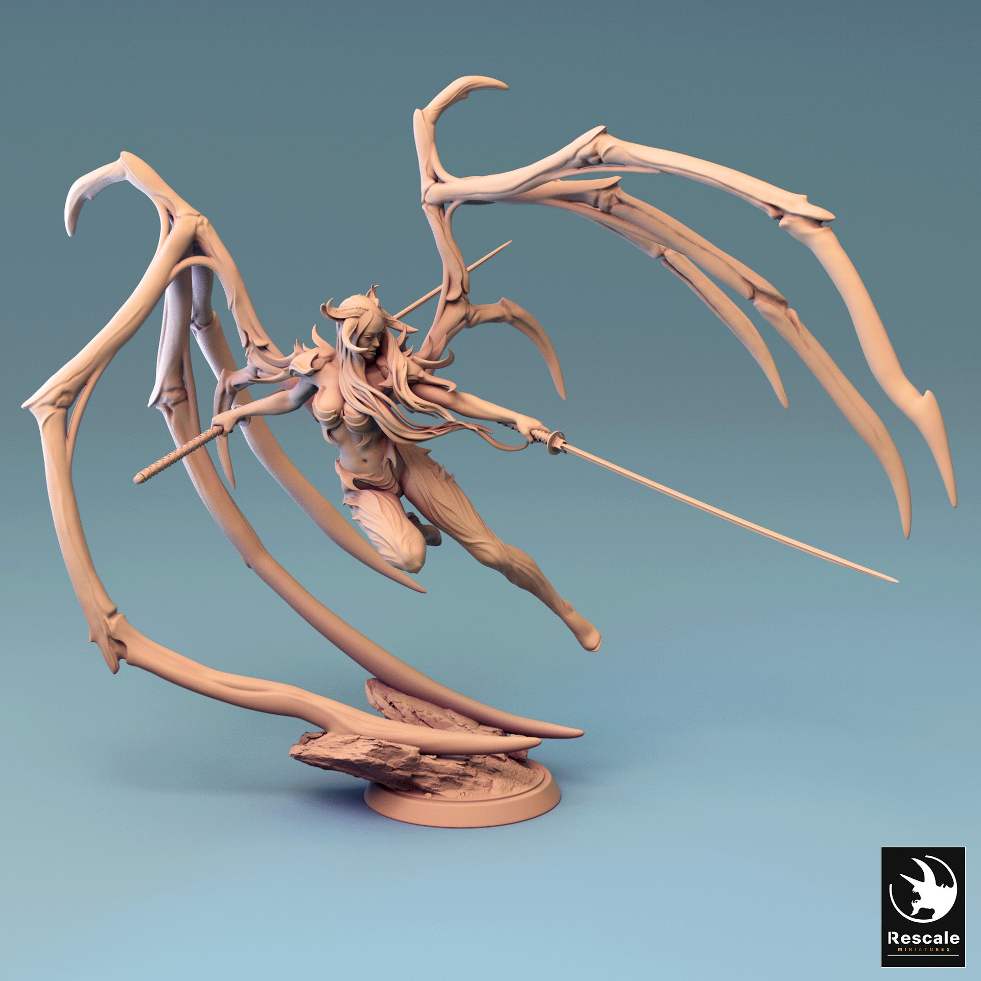 Succubus Fighter - Rescale Miniatures