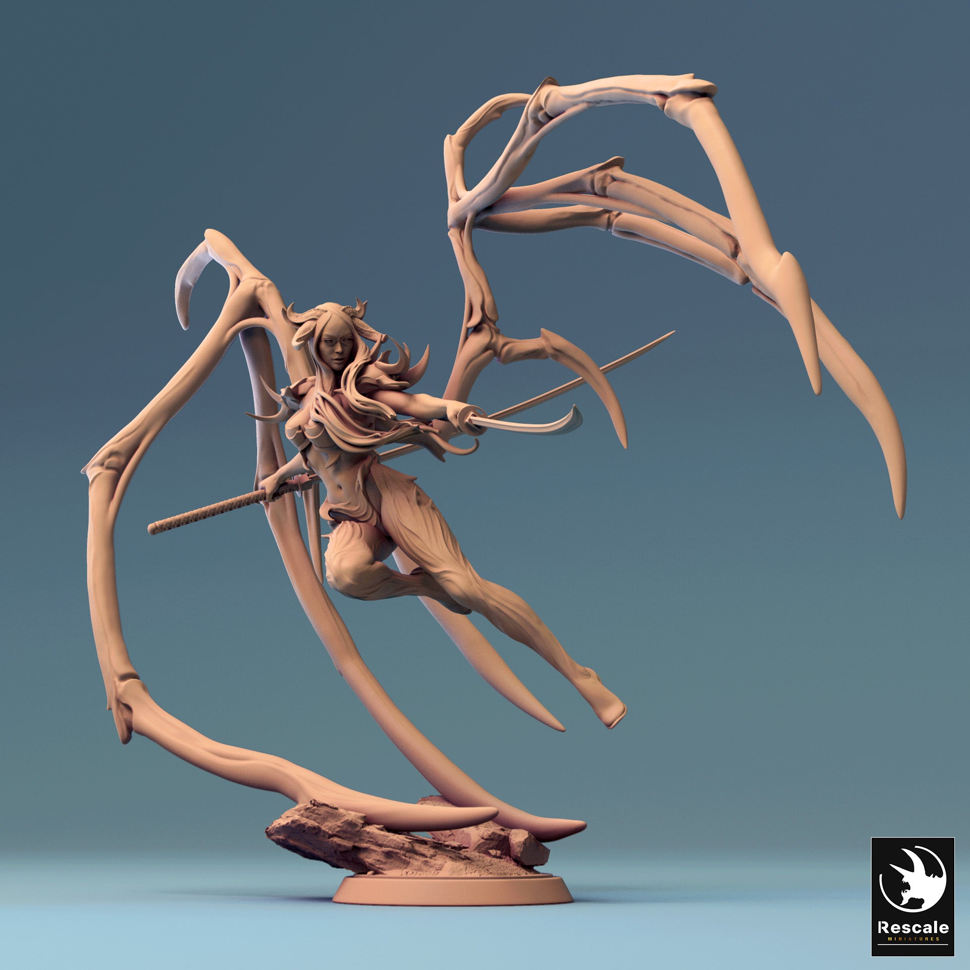 Succubus Fighter - Rescale Miniatures