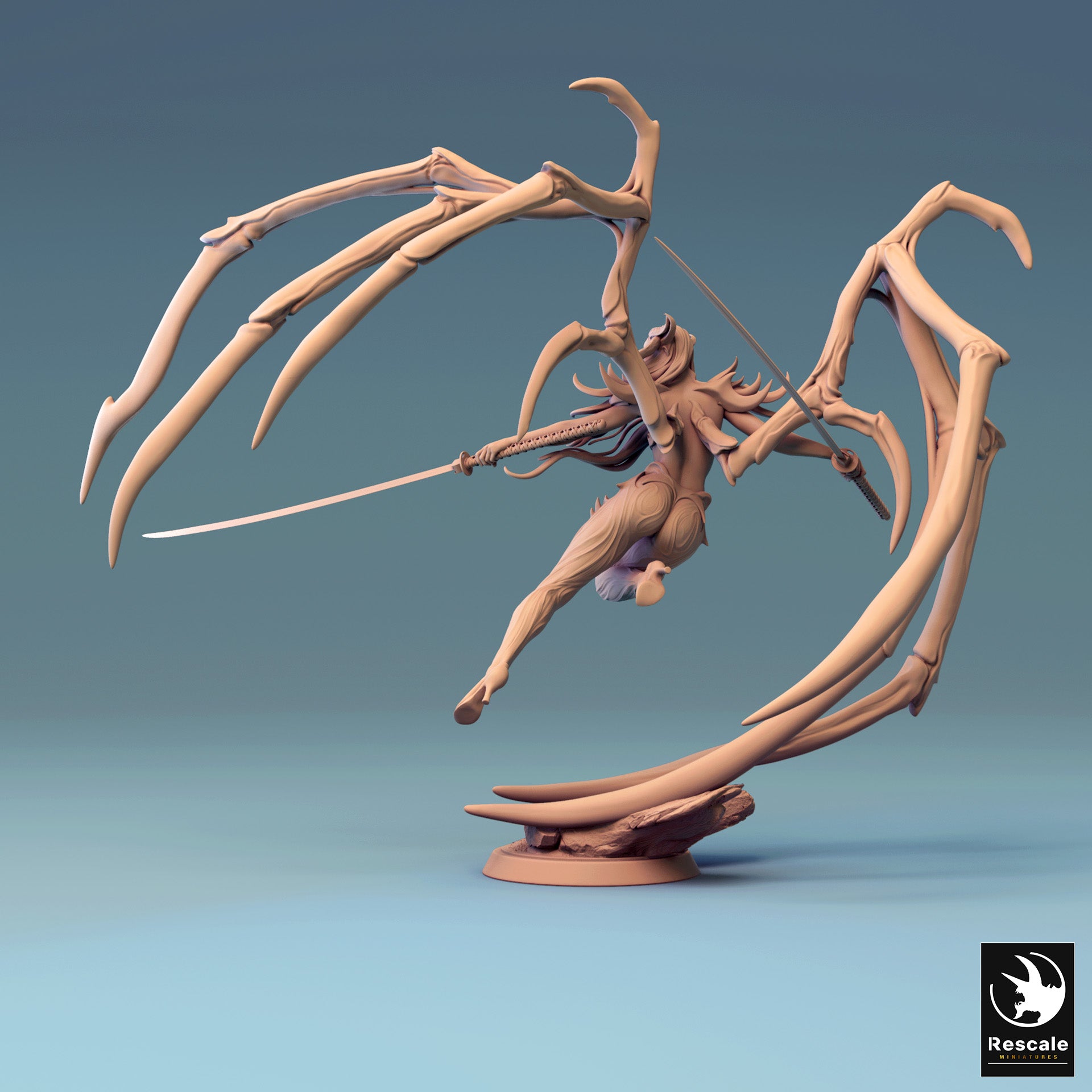 Succubus Fighter - Rescale Miniatures