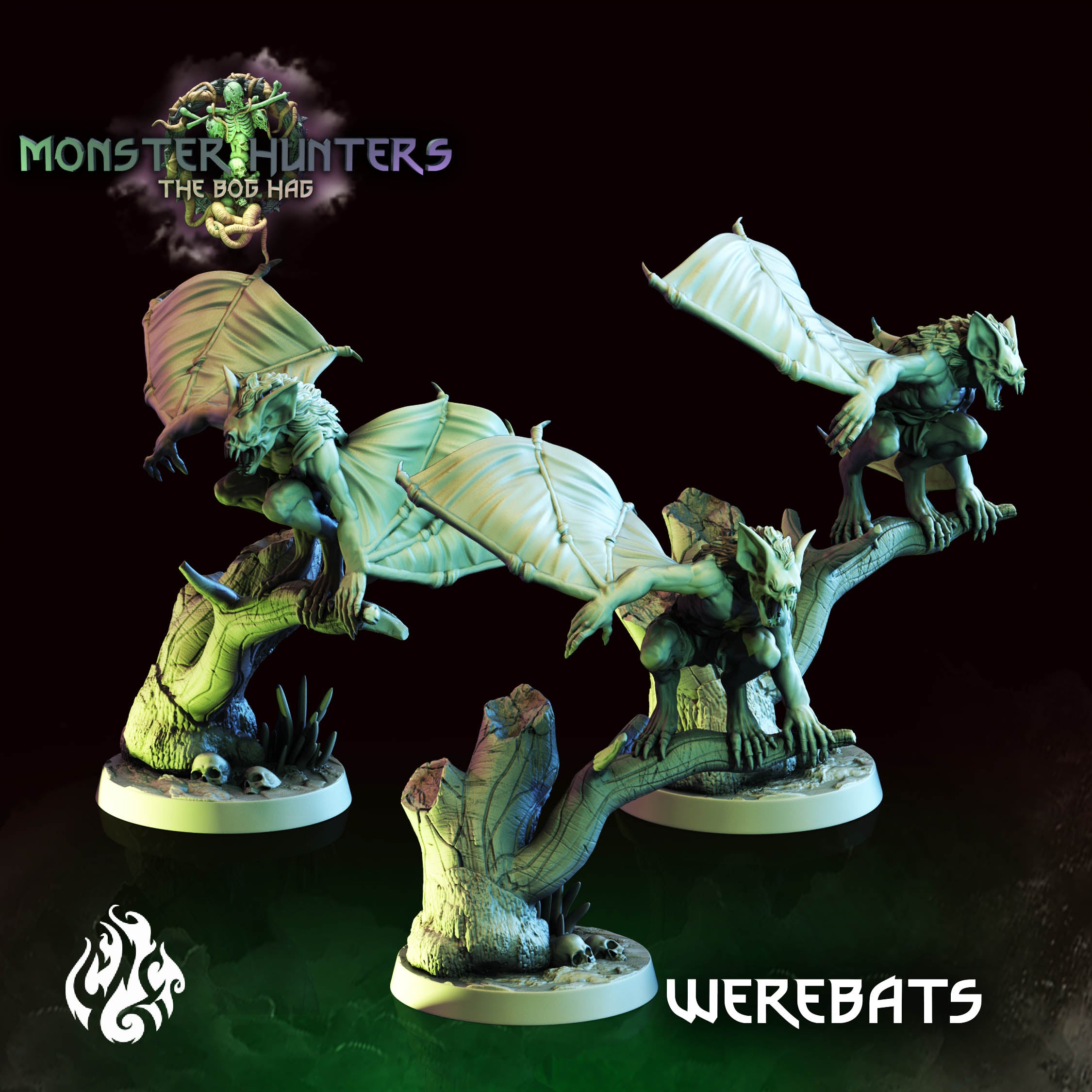 Were Bats - aus der Reihe Monster Hunters von Crippled God Foundry
