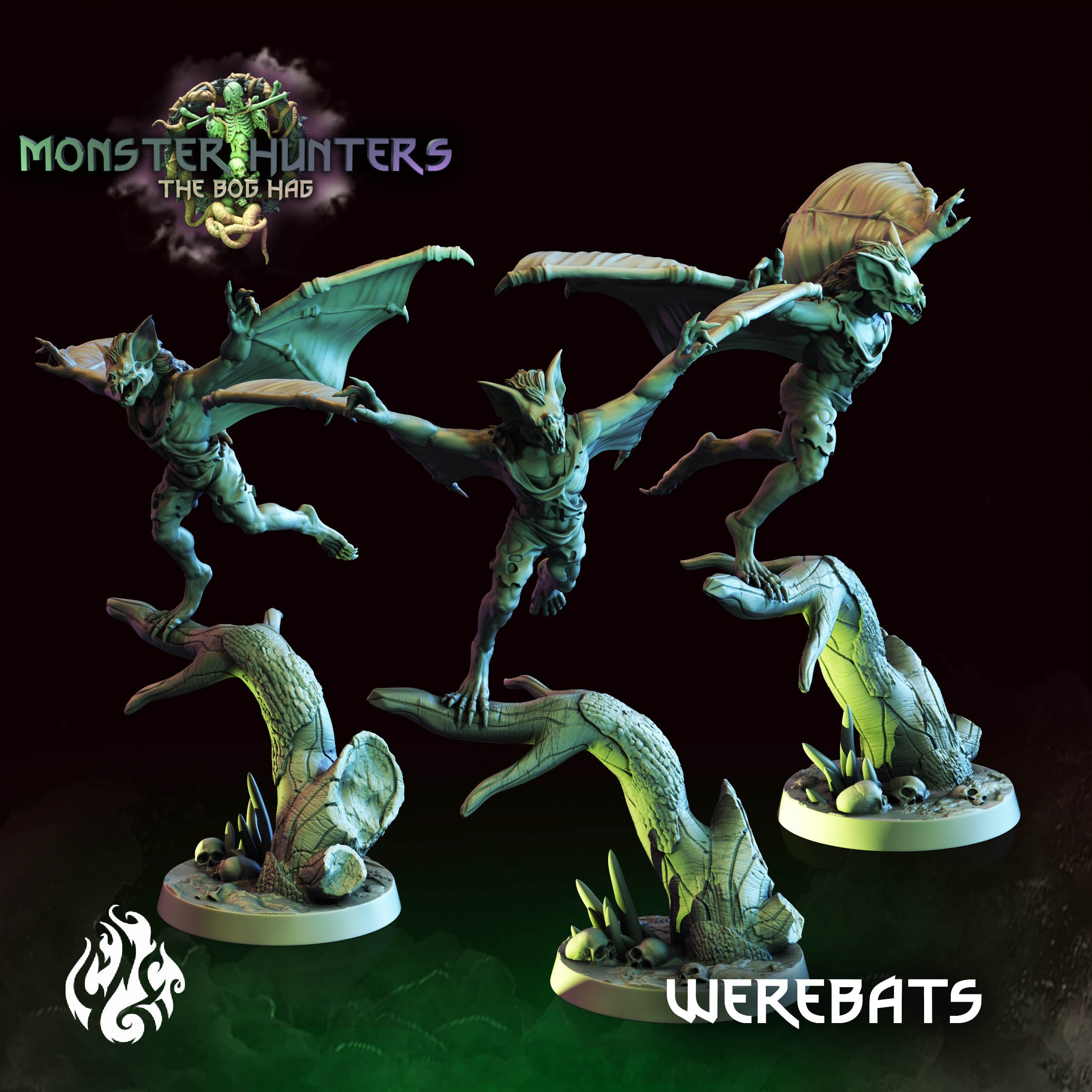 Were Bats - aus der Reihe Monster Hunters von Crippled God Foundry