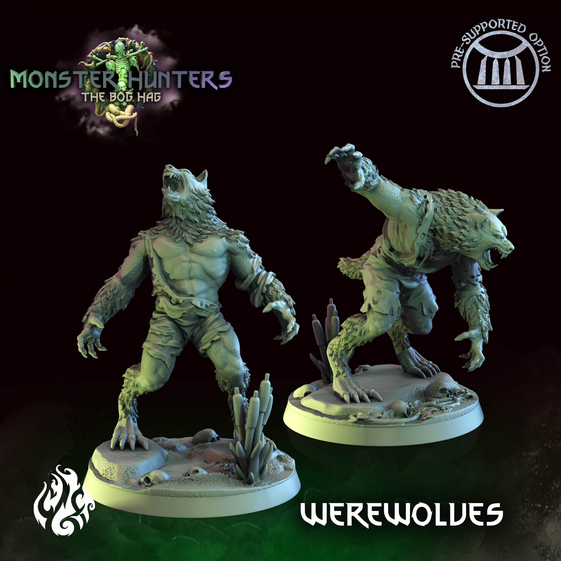 Werewolves - aus der Reihe Monster Hunters von Crippled God Foundry